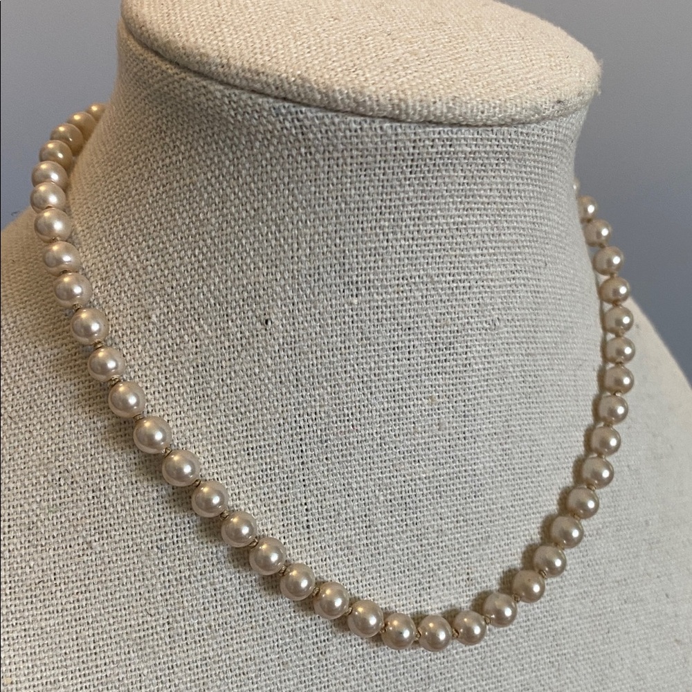 Vintage Youth Pearl Necklace (12-14”)